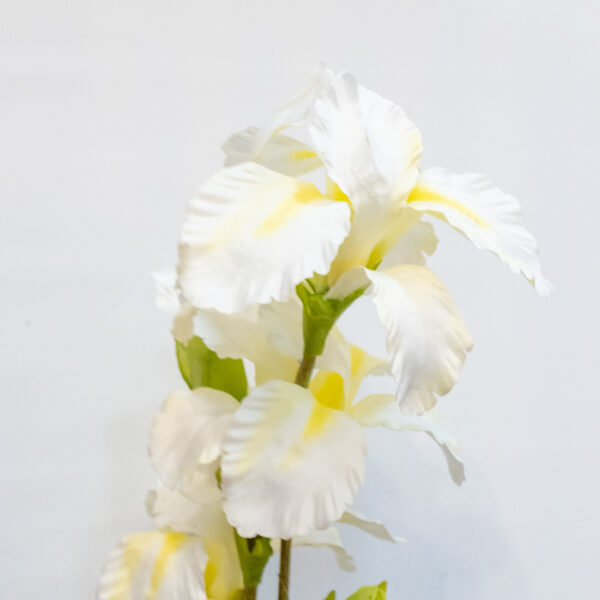 FLOR IRIS LIRIO MAXI BLANCO ARTIFICIAL