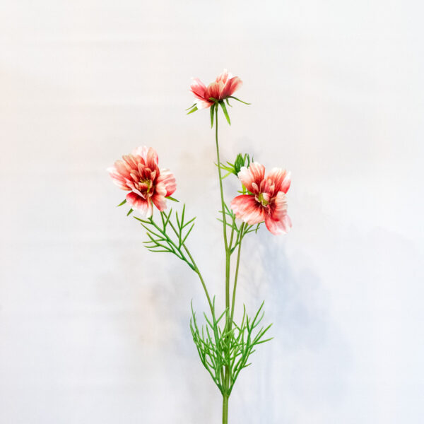 flor COSMOS CORAL artficial